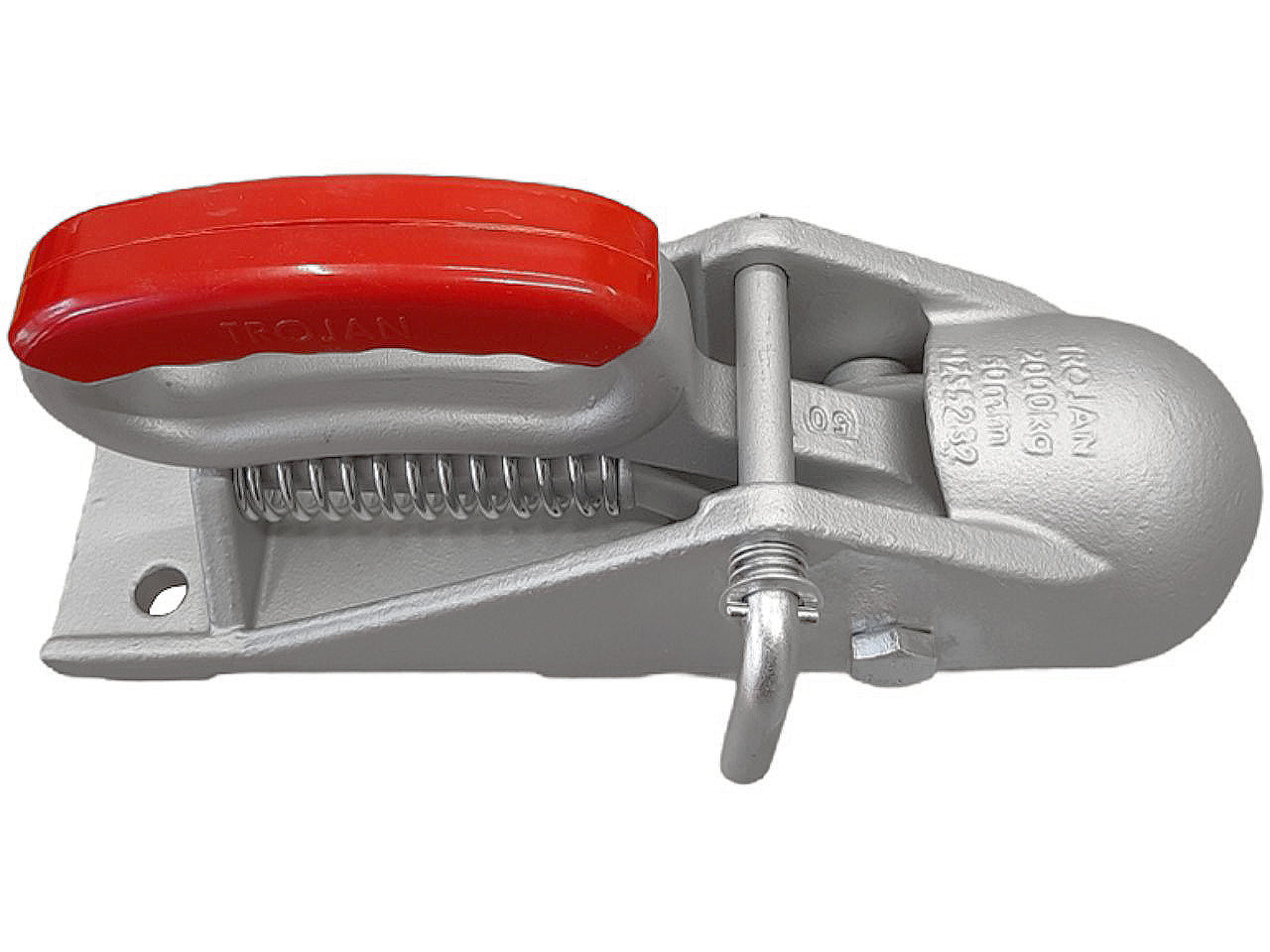 Lever type coupling 50mm Zp, 2000kg